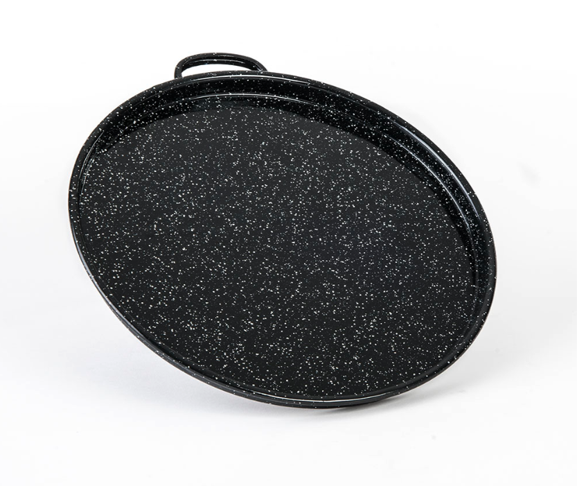 Comal de Peltre Cinsa 34 cm. Negro Brillante (320248)