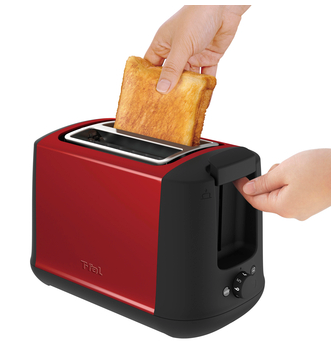 T-FAL Tostador Súbito Doble Ranura,Vino con negro T-Fal TT340552
