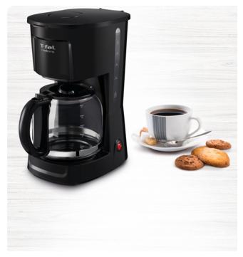 T-FAL CAFETERA DE FILTRO HELIORA GRANDE 12 TAZAS