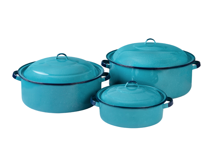 Juego de Arroceras Cinsa 6 piezas Monterrey Azul Turquesa (305745)