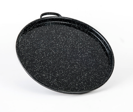 Comal de Peltre Cinsa 34 cm. Negro Brillante (320248)