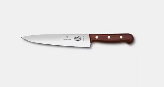 Cuchillo para chef de madera
