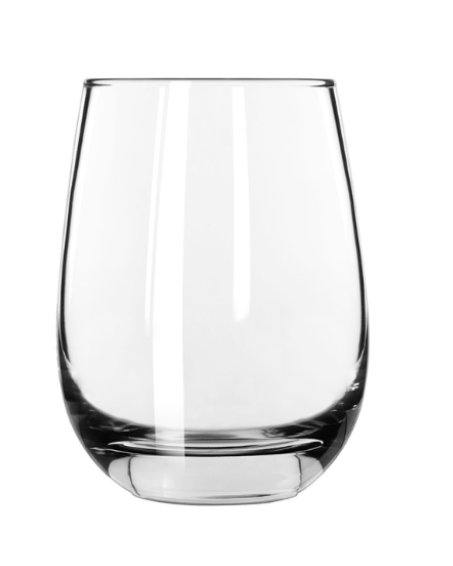 Juego de 12 vasos Stmeless Wine 15.25 oz