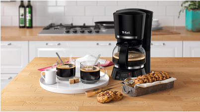 T-FAL CAFETERA PROGRAMABLE 12 TAZAS