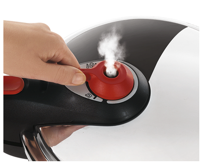 T-FAL Olla a presión de aluminio 6L